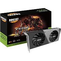 INNO3D RTX 4060 Ti Twin X2/ / RTX4060Ti, HDMI, DP*3, 8G,D6 (N406T2-08D6-171153N)