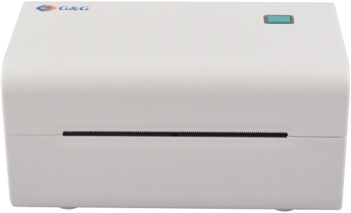 Термопринтер G&G GG-D420 203dpi 152мм/с/USB для печ.накл. белый фото 3