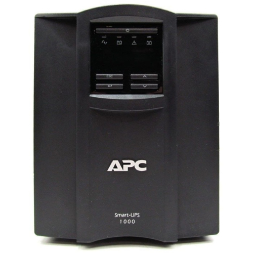 ИБП APC Smart-UPS 1000VA/ 700W, Line-Interactive, LCD, 8x C13, SmartSlot, USB, HS repl. batt. (SMT1000I)