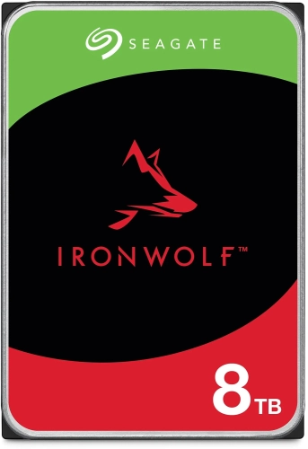 Жесткий диск Seagate SATA-III 8TB ST8000VN002 NAS Ironwolf 512E (5400rpm) 256Mb 3.5