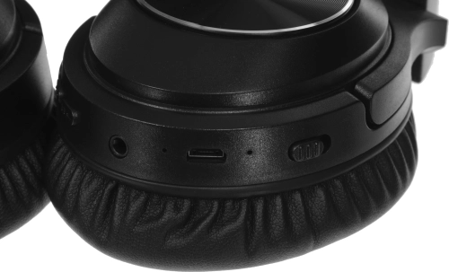 Гарнитура накладные Digma BT-20 ANC черный беспроводные bluetooth оголовье (BT20) (BT20#MLN) фото 10