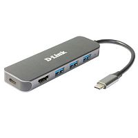 Эскиз Разветвитель USB 3.0 D-Link DUB-2333 (DUB-2333/A1A)
