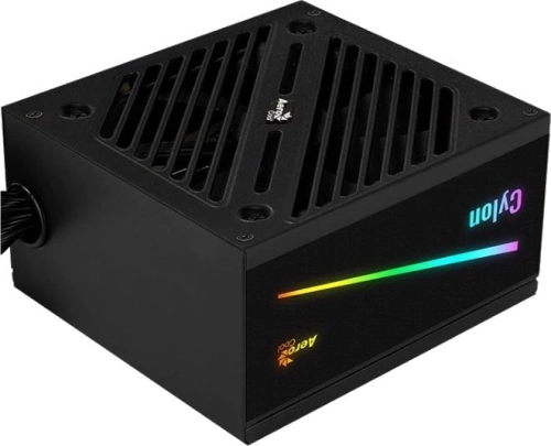 Блок питания Aerocool ATX 500W CYLON (CYLON 500) Блок питания Aerocool ATX 500W CYLON 500 80+ 24pin APFC 120mm fan color 5xSATA RTL фото 5