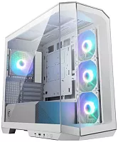 Корпус MSI MAG Pano M100R PZ White , Micro-ATX, 1xUSB 3.2 Gen 1, 1xUSB 3.2 Gen2 Type-C, 4x120mm ARGB Fan, ARGB+PWM Control Board, TG, WHITE (306-7G24W21-809)