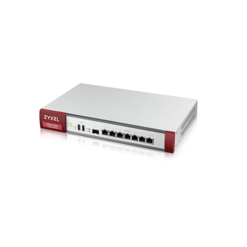 Межсетевой экран/ Межсетевой экран и Wi-Fi контроллер Zyxel USG FLEX 500, Rack, 7 конфигурируемых (LAN/ WAN) портов GE, 1xSFP, 2xUSB3.0, AP Controller (8/ 72), Device HA Pro, NebulaFlex ** (USGFLEX500-EUCI01F)