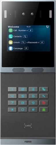 Видеодомофон Fanvil i66 черный (I66#MLN)