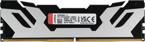 Память оперативная/ Kingston 16GB 8000MT/ s DDR5 CL38 DIMM FURY Renegade Silver XMP (KF580C38RS-16) фото 2