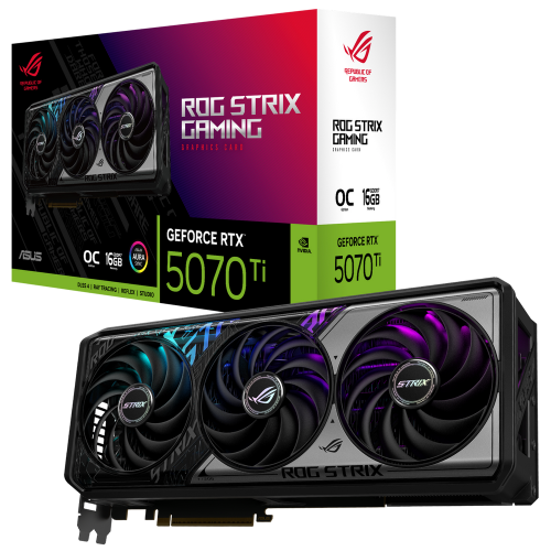 Видеокарта ASUS ROG-STRIX-RTX5070TI-O16G-GAMING (90YV0M90-M0NA00)