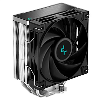 DEEPCOOL AK400 DIGITAL PRO LGA1700/ 1200/ 115X/ AM5/ AM4 (9шт/ кор, TDP 220W, PWM, Fan 120mm, 4 тепл. трубки, ARGB, черный) RET