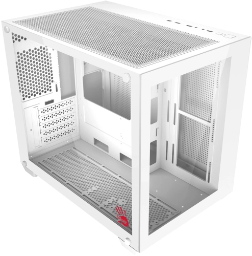 Корпус Bloody BD-CC108 белый без БП mATX 9x120mm 2xUSB3.0 audio bott PSU (BD-CC108-WH) фото 5