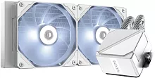 Система водяного охлаждения ID-Cooling Dashflow 240 Basic Wh Soc-AM4/ 1151/ 1200/ 2066/ 1700 4-pin + 3-pin Al+Cu 260W Ret (DASHFLOW 240 BASIC WHITE)