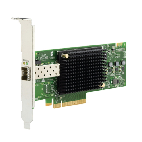 Emulex LPe32000-M2 Gen 6 (32GFC), 1-port, 32Gb/ s, PCIe Gen3 x8, LC MMF 100m, трансивер установлен (011320)