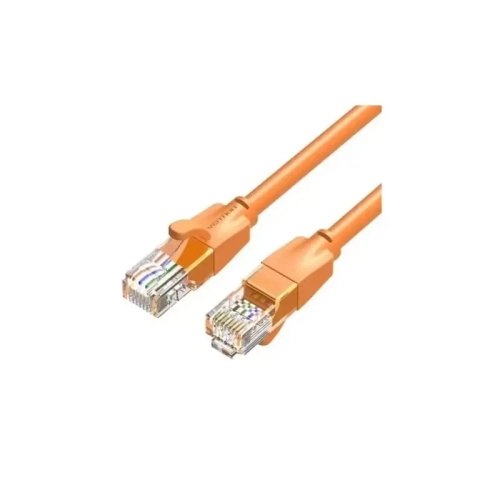 Патч-корд Vention прямой UTP cat.6, RJ45 - 2м. Оранжевый (IBEOH)