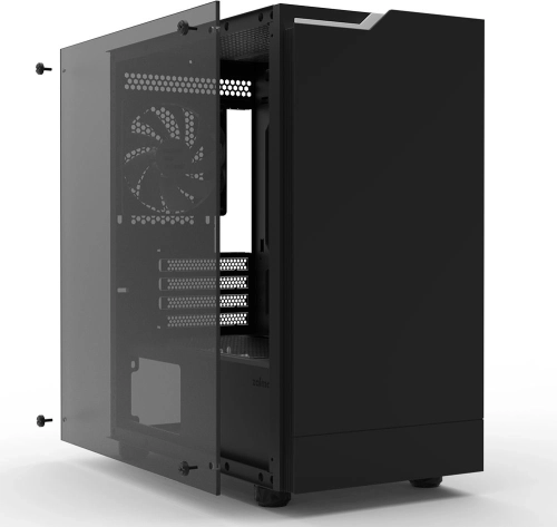 Корпус Zalman ZM-T4 Plus черный без БП mATX 6x120mm 1x140mm 1xUSB2.0 2xUSB3.0 audio bott PSU фото 11
