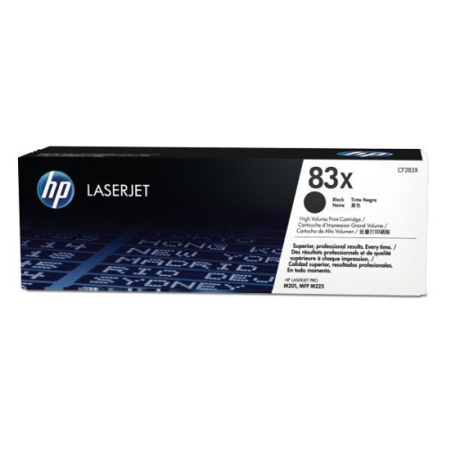 Kартридж HP 83X, черный/ 2200 стр (CF283X)