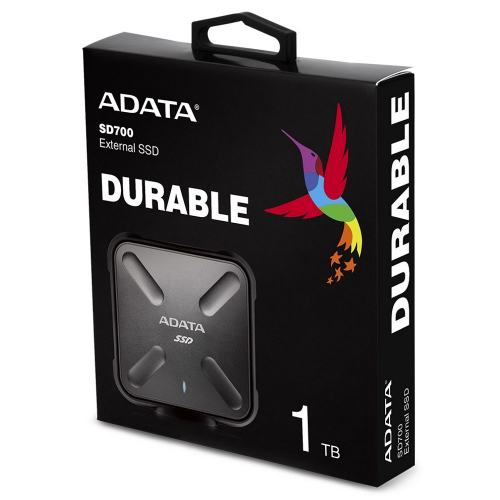 Внешний диск A-DATA SD700 1 Тб SSD защищенный USB 3.1 (ASD700-1TU31-CBK) фото 4