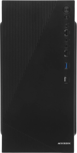 Корпус Accord ACC-XA09 черный без БП mATX 1x80mm 1x120mm 2xUSB2.0 1xUSB3.0 audio bott PSU фото 2