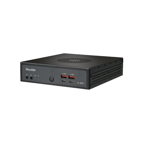 Мини ПК Shuttle NT10H, Intel Ultra5 125H, 2 x DDR5 SODIMM, no SSD, 120w PSU, VESA (77R-NT10H-001-SHU04-MDG) фото 4