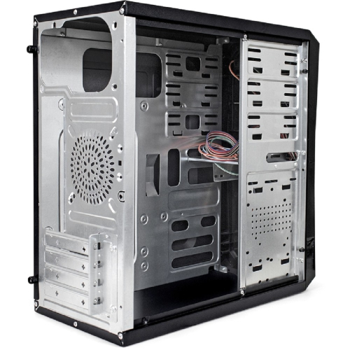 Exegate EX284027RUS Корпус Minitower BA-202 Black, mATX, , 2*USB, Audio фото 3