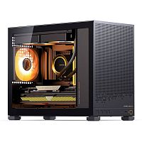 Корпус без блока питания/ Case JONSBO D32 STD, Mini-Tower, TG, no fan, 1xUSB-A 3.0 + 1xUSB-C 3.1, mATX, mITX Black (D32 STD BLACK)