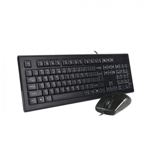 Клавиатура + мышь A4Tech KR-8520D, Wired, USB, 1000dpi, 4But фото 2