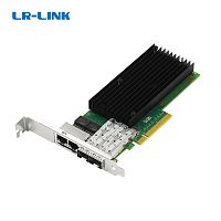 Сетевая карта/ PCIe x8 10G 4-port SFP+ & Copper Hybrid Ethernet Network Adapter (Intel X710) (LRES4005TF-2S2T)