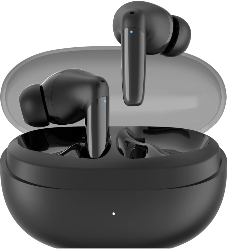 Гарнитура внутриканальные Tecno BD04 черный беспроводные bluetooth в ушной раковине (BD04 BLACK)