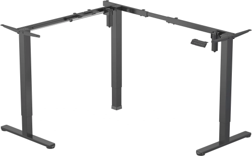 Подстолье Cactus CS-EDXLF-BK электропривод каркас черный 140x120x60см