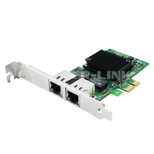 LREC9222HT PCIe 2.1 x1, Intel i350, 2*RJ45 1G NIC Card (302472)