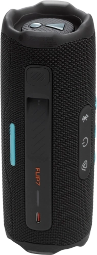 Колонка порт. JBL Flip 7 черный/оранжевый 35W 1.0 BT 4800mAh (JBLFLIP7BLKO) фото 6