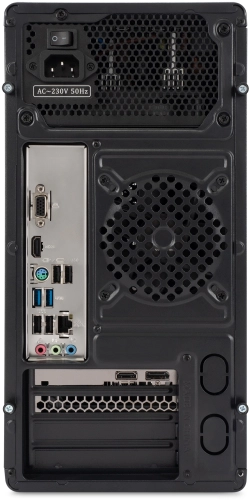 Компьютер IRU Tactio 310H6SEA MT i5 12400F (2.5) 16Gb SSD512Gb RTX3050 8Gb FreeDOS GbitEth 500W черный (2111269) фото 16