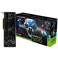 Видеокарта Gainward RTX5070 PYTHON III 12GB GDDR7 192bit 3xDP HDMI 3FAN RTL (NE75070019K9-GB2050T)