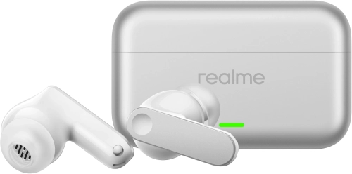 Гарнитура внутриканальные Realme Buds T500 Pro серебристый беспроводные bluetooth в ушной раковине (6941764483903) фото 2