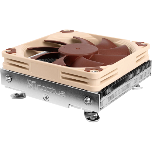 Кулер для процессора/ CPU Cooler Noctua NH-L9i-17xx (59W, 4-pin PWM, 37mm, Al/Cu, 2x6mm, 1x92x92x14mm, 33.84CFM, 23.6dBA, 2500RPM, S: 1851/1700, Beige/Brown)