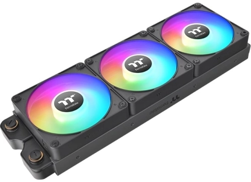 Вентилятор для корпуса Thermaltake CT120 EX Sync ARGB 120х120x25 черный 4-pin 28.5дБ (упак.:3шт) (CL-F181-PL12SW-A) Ret фото 3