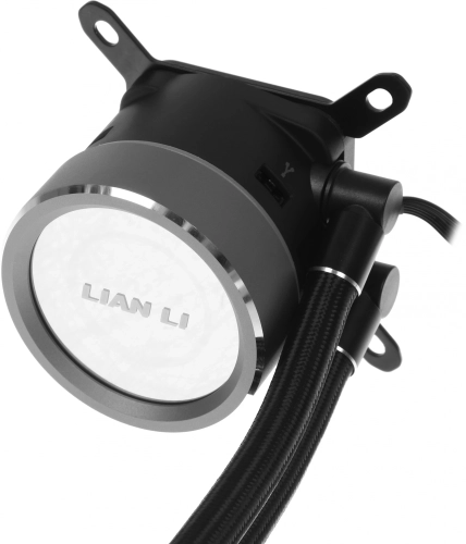 Система водяного охлаждения Lian-Li Galahad II Trinity 240 SL-INF ARGB Soc-AM5/AM4/1200/1700/1851 черный 4-pin 29dB Al+Cu Ret (G89.GA2T24INB.R0) фото 8