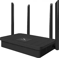 Роутер беспроводной Триколор TR-router-04 (046/ 91/ 00057758 ) AC1200 10/ 100/ 1000BASE-TX черный (046/91/00057758)