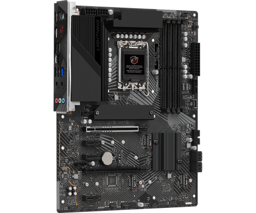 Материнская плата ASROCK Z790 PG LIGHTNING, LGA1700, Z790, 4*DDR5, 4*SATA3, 4*M.2, 6*USB 3.2, 1*USB 2.0, Type-C, 5*PCIx16, 1xM.2 (Key E), HDMI, mATX фото 4