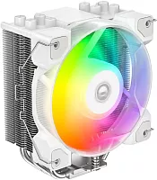 Устройство охлаждения(кулер) ID-Cooling SE-214-XT DF ARGB Soc-AM5/ AM4/ 1200/ 1700/ 1851 белый 4-pin 31.5dB Al+Cu 180W 560gr Ret (SE-214-XT DF WHITE)