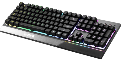 Игровая клавиатура MSI VIGOR GK30 Mechanical-like plunger switches, 6 zones RGB lighting with several lighting effects, Anti-ghosting Capability, Water Resistant, spill-proof (S11-04RU236-CLA) фото 4