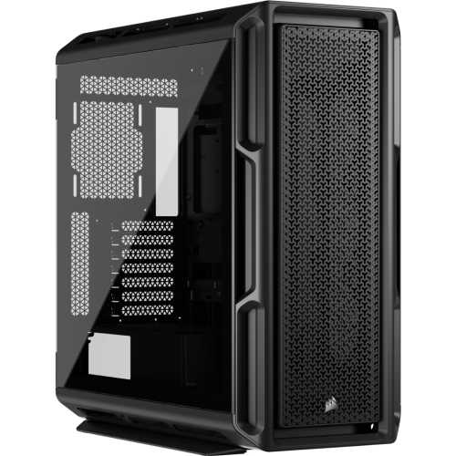 Корпус без блока питания/ Case Corsair 5000T, Midi-Tower, TG, no fan, 4xUSB-A 3.2, 1xUSB 3.2 Type-C, E-ATX, ATX, mATX, mITX Black (CC-9011300-WW)
