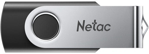 Носитель информации Netac U505 64GB USB3.2 Flash Drive, ABS+Metal housing (NT03U505N-064G-32BK)