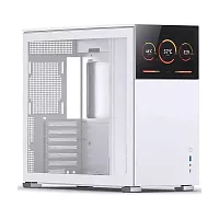 Корпус без блока питания/ Case JONSBO D41 STD SCREEN, Midi-Tower, no fan, 1xUSB-A 3.2 + 1xUSB-C 3.2, ATX, mATX, White (D41 STD SC WHITE)