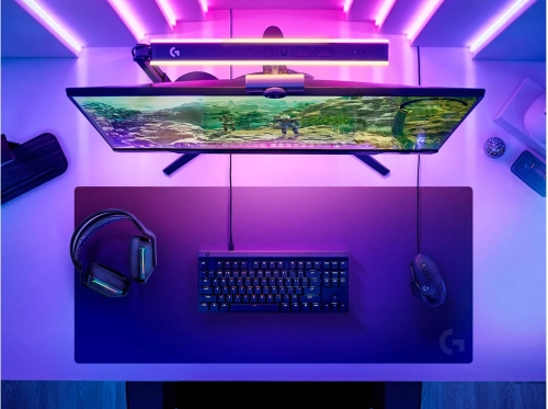 Коврик для мыши Logitech G840 XL черный 900x400x3мм (943-000779) фото 5