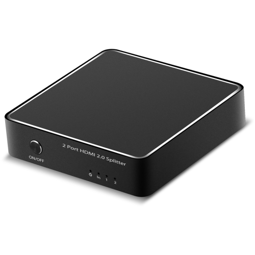 Greenconnect Разветвитель v2.0 HDMI 1на 2 выхода, 4Kx2K 60Hz HDR 4:2:0 серия Greenline (GL-VA03)