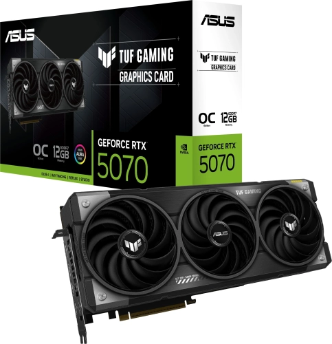 Видеокарта ASUS TUF-RTX5070-O12G-GAMING/ / RTX5070,HDMI*2,DP*3,12G,D7; 90YV0LZ0-M0NA00 фото 10
