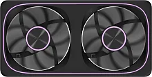 Вентилятор для корпуса Formula Air Fusion 2 ARGB 120х120x28 черный 4-pin 33.46дБ (упак.:2шт) (AIR FUSION 2 BK) Ret