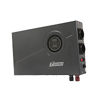 Источник бесперебойного питания/ POWERMAN Smart 800 INV, black, line-interactive, 800VA/480W, 140-275V, 2 Euro sockets, external battery 12V from 45Ah to 200Ah (not included), charging curr (POWERMAN SMART 800 INV GRAPHITE)