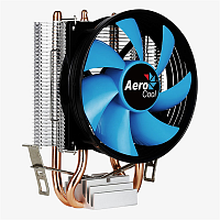 Aerocool Verkho 2 110W / PWM / Intel 115*/ 775/ 1200/ 1700 / AMD / Heat pipe 6mm x2