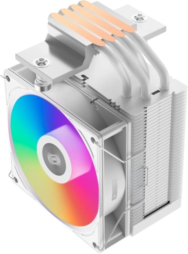Устройство охлаждения(кулер) PcCooler R400 ARGB Soc-AM5/ AM4/ 1200/ 1700/ 1851 белый 4-pin Al+Cu 180W Ret (R400-WHAWYX-US) фото 6